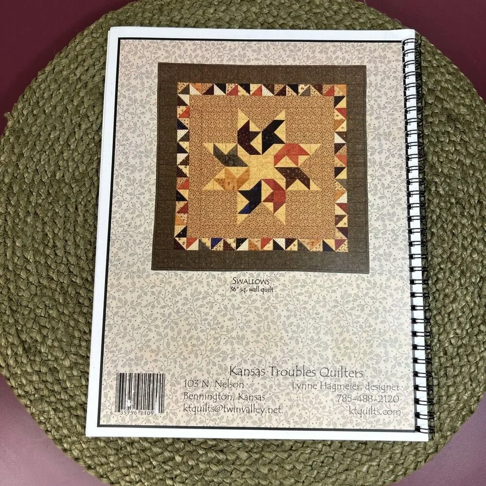 Birds Eye View Kansas Troubles Quilters Quilt Block 98”x104” Lynne Hagmeier